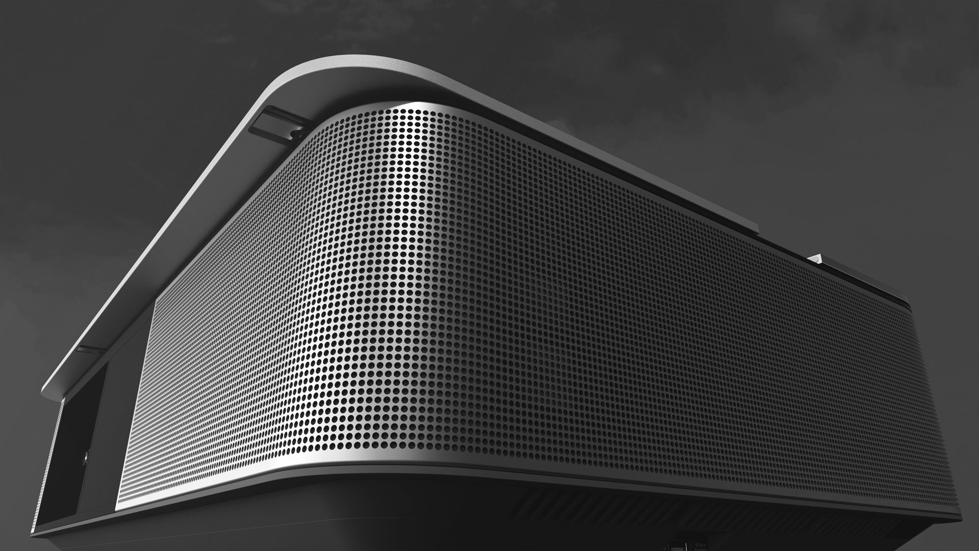 Architektonische Visualisierung des Leica Cine 1 – minimalistisches Design, technische Präzision und markenstarke Bildsprache von WUGER.