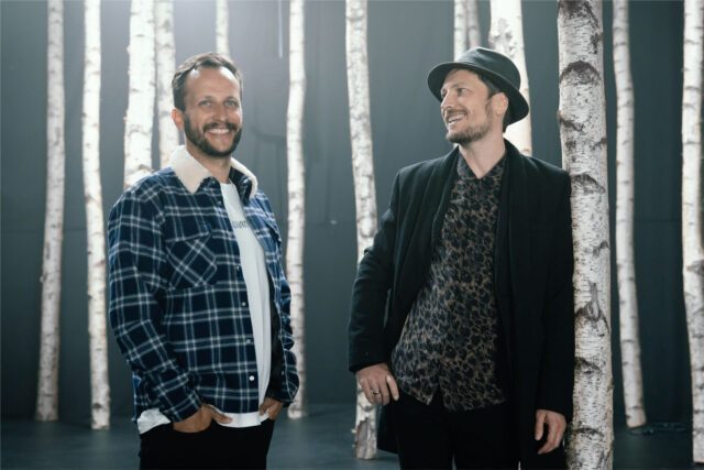 Portrait von Jörg und Ernst Wuger, die die Vision und Werte der Agentur schaffen