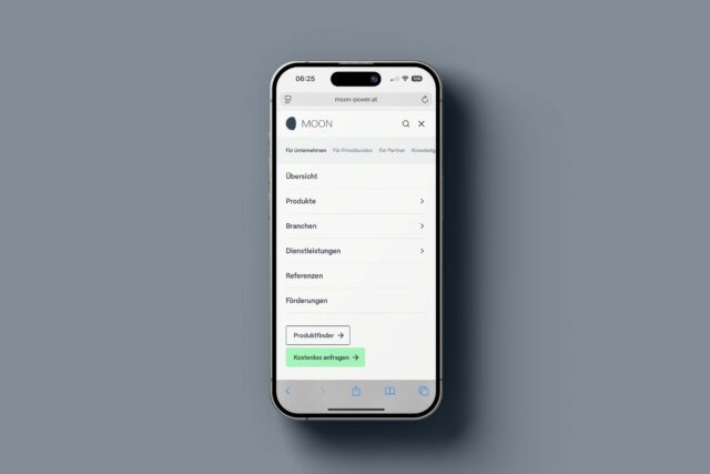 Modernes Website-Design mit klarer Struktur, Bildsprache und markenorientierter Gestaltung. Mockup eines modernen Website-Designs mit klarer Bildsprache, strukturierter Content-Strategie und markenorientierter Gestaltung.